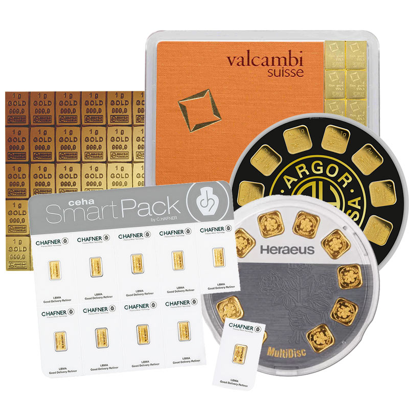 Tavoletta di lingotti d'oro in Lingotti d'oro